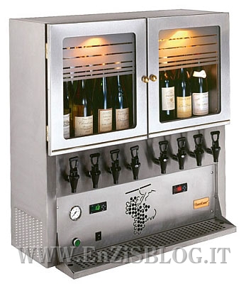 wine-dispenser Il dispenser per vino