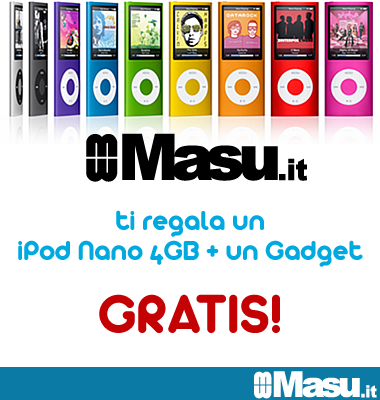 contest-masu Contest: Masu regala un iPod Nano da 4GB + Gadget