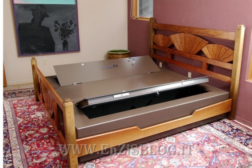 concealed_bed-500x334 Bedbunker, il letto con la cassaforte dentro