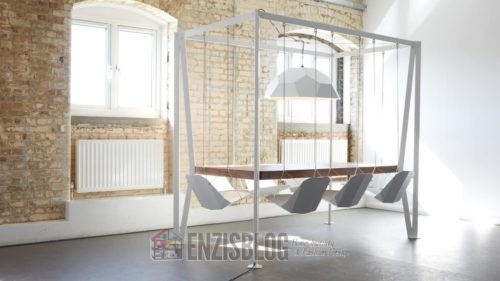 Swing-Table-01-500x281 Swing Table, il tavolo con dondolo integrato